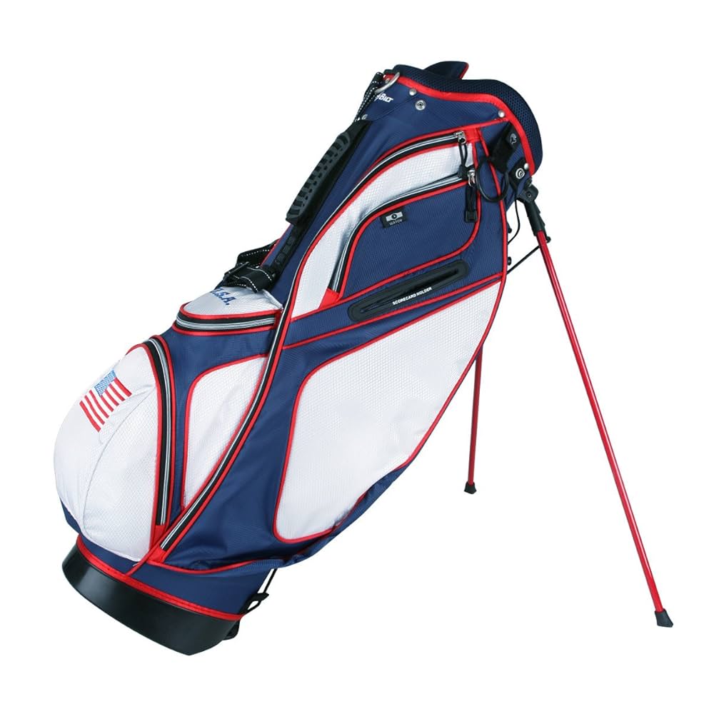Amazon.com : Powerbilt TPS Dunes USA Flag Golf Stand Bag